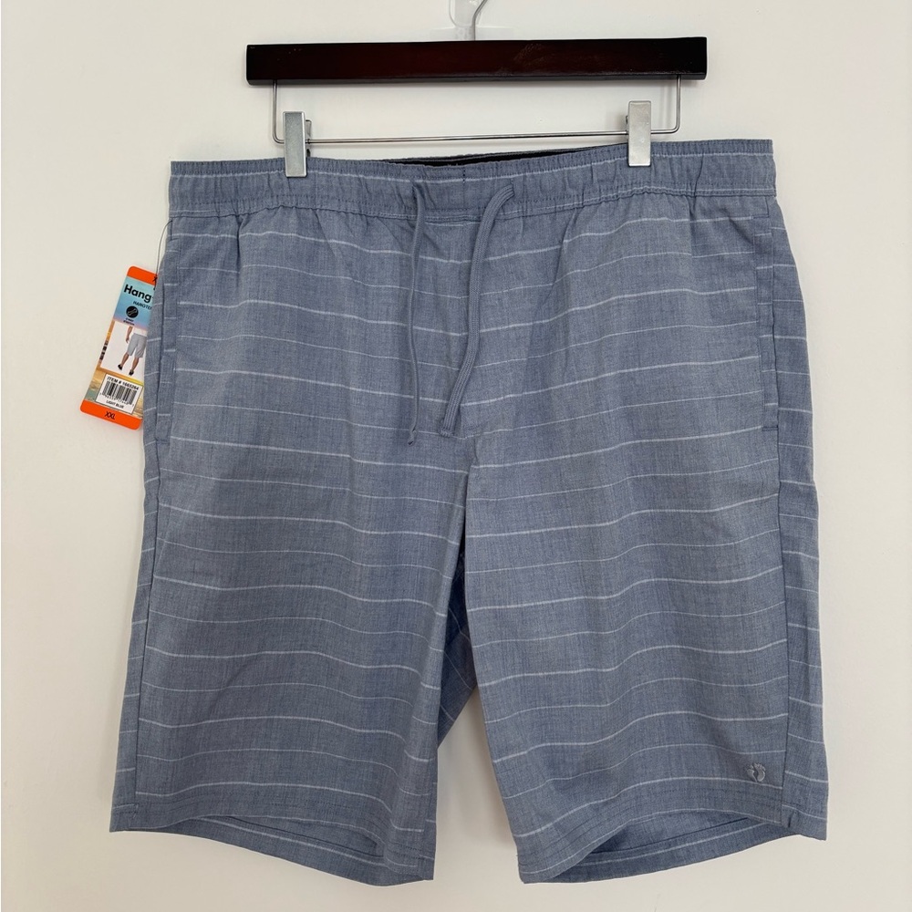 Hang Ten Gray and Blue Pattern Shorts